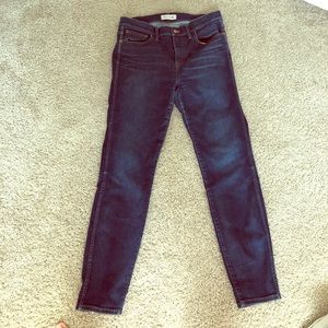 Madewell skinny jeans